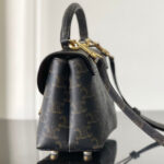 Celine Teen Nino Bag In Triomphe Canvas Coffee